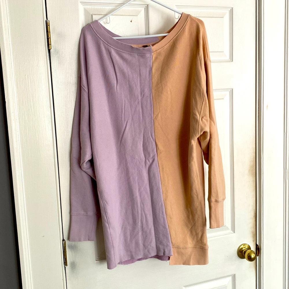 Free People Oversized Sweatshirt XS